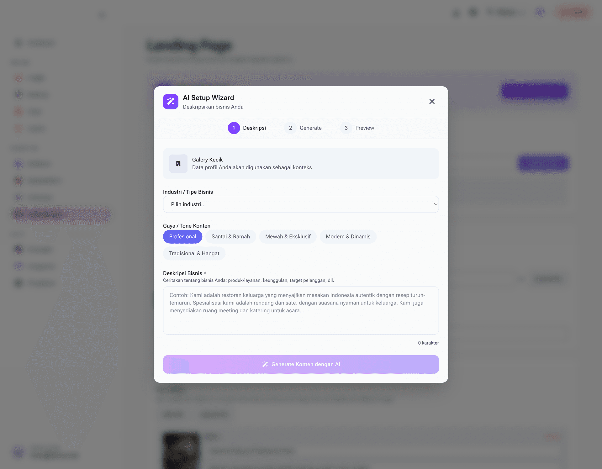 Landing Page Builder